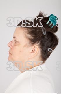 Female head photo texture 0014